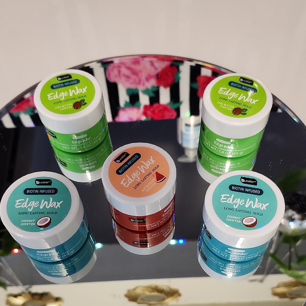 Murray's Edge Wax Hair Styling Set - Green, Red, Blue
